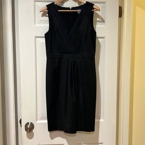 J Crew Sleeveless Pleated Dress